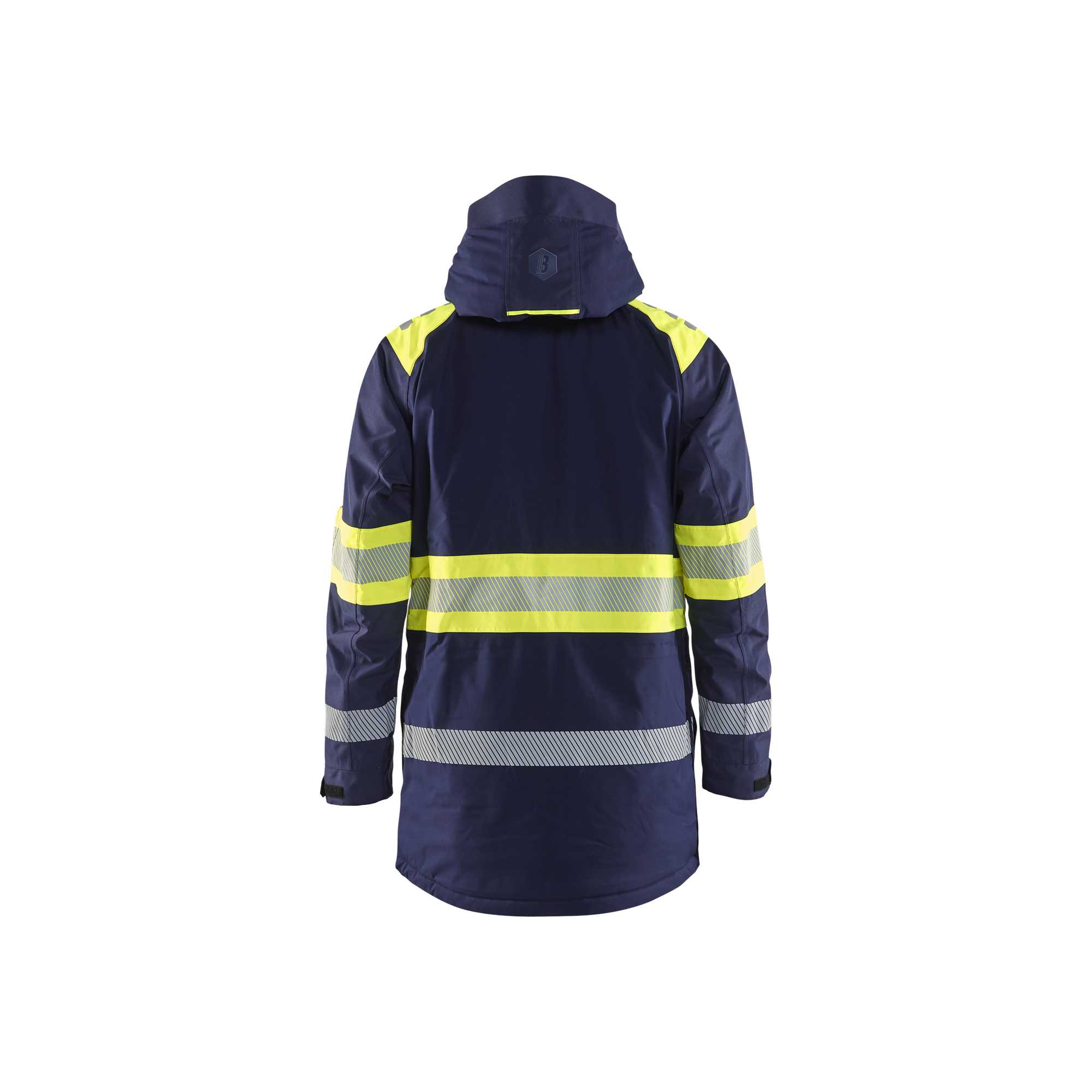 BLAKLADER 44851977 Hi Vis Winter Parka Parka Work Jacket MEN - Waterproof